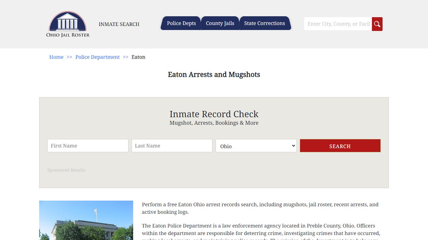 Eaton Arrests and Mugshots | Jail Roster Search